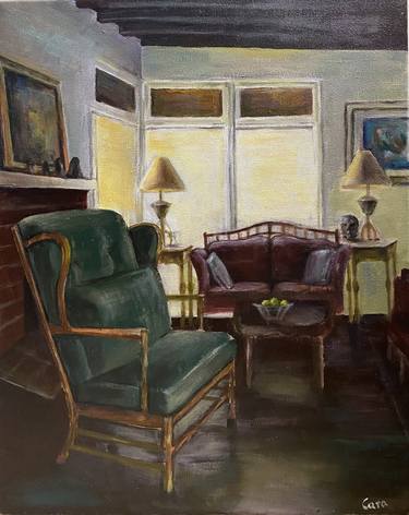 The room with green chair thumb