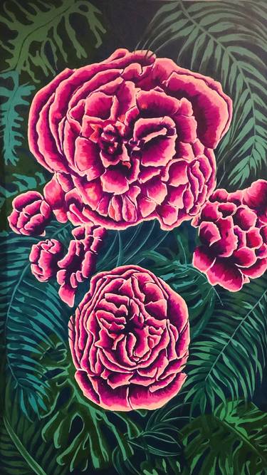 Print of Illustration Floral Paintings by Virginie Bernard