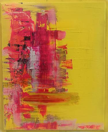 Original Algorithmic Abstract Paintings by Angela Mierzwa