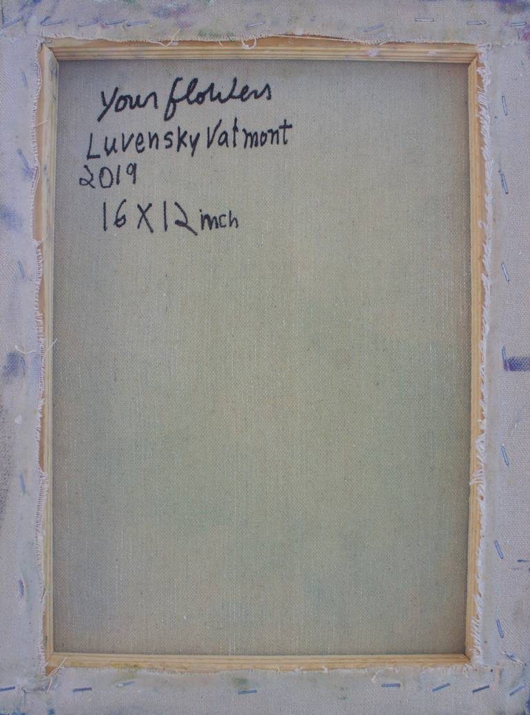 Original Abstract Expressionism Abstract Painting by Luvensky Valmont