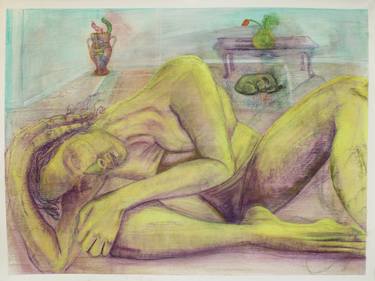 Print of Figurative Body Drawings by Sara Rieber