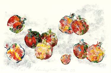 Print of Illustration Food Printmaking by Nadiia Onyshchenko