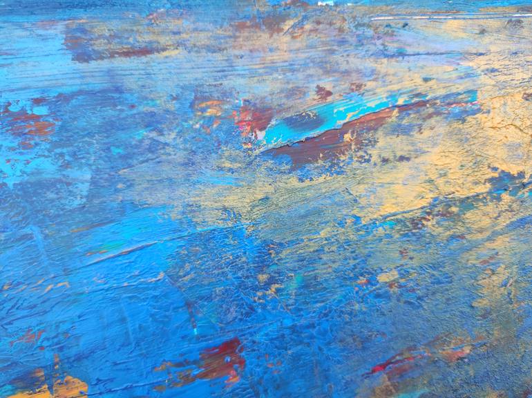 Original Art Deco Abstract Painting by Olga Onopko