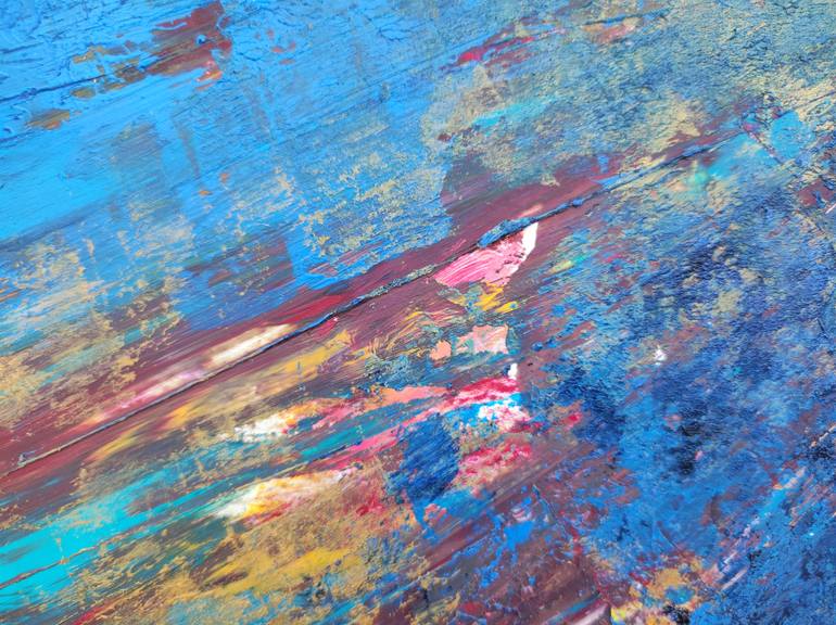 Original Art Deco Abstract Painting by Olga Onopko