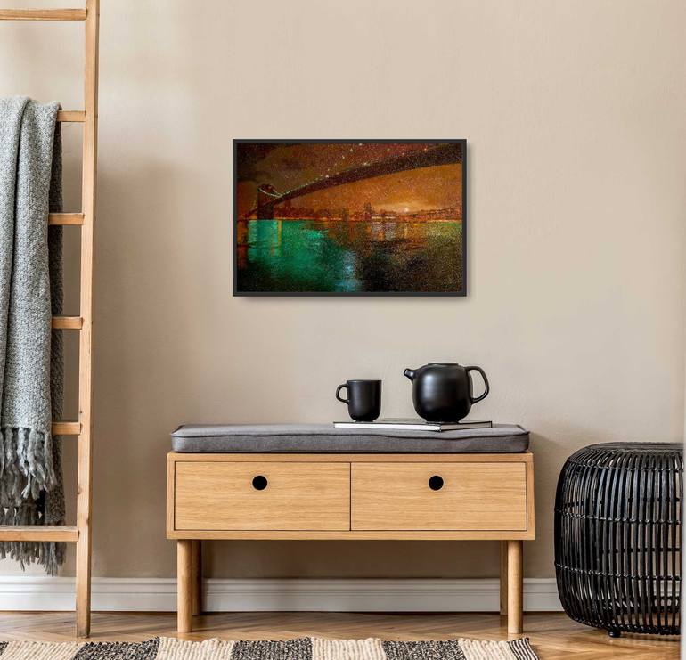 Original Impressionism Cities Painting by Olga Onopko