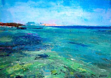 Print of Documentary Seascape Paintings by Olga Onopko