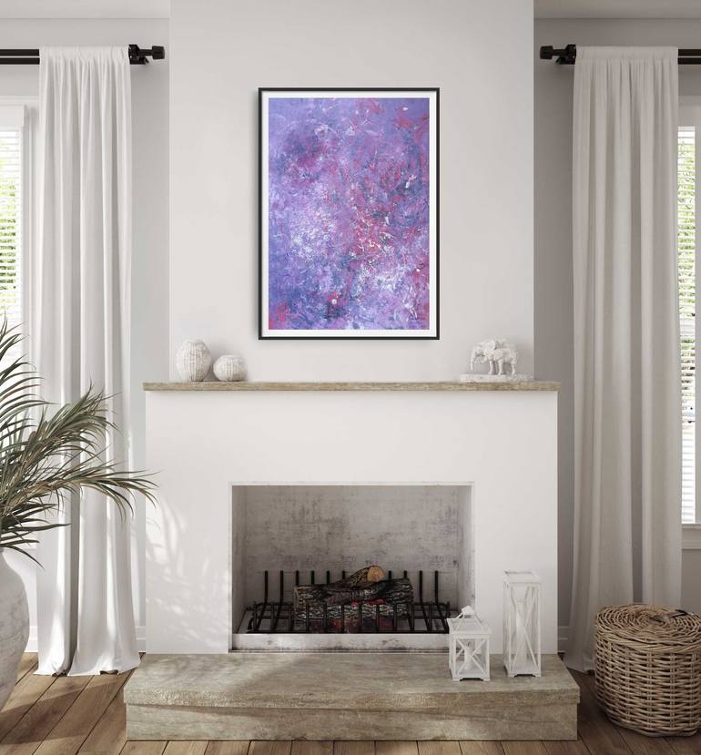 Original Art Deco Abstract Painting by Olga Onopko