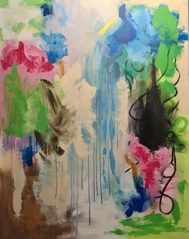 Original Abstract Painting by Trine Berg Larsen