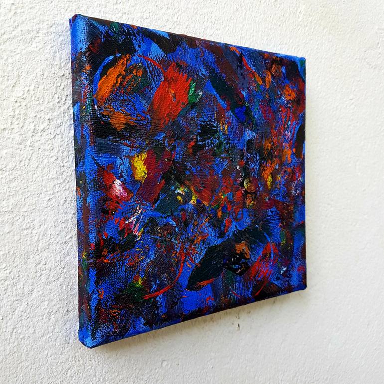 Original Abstract Expressionism Abstract Painting by Stagethree Art