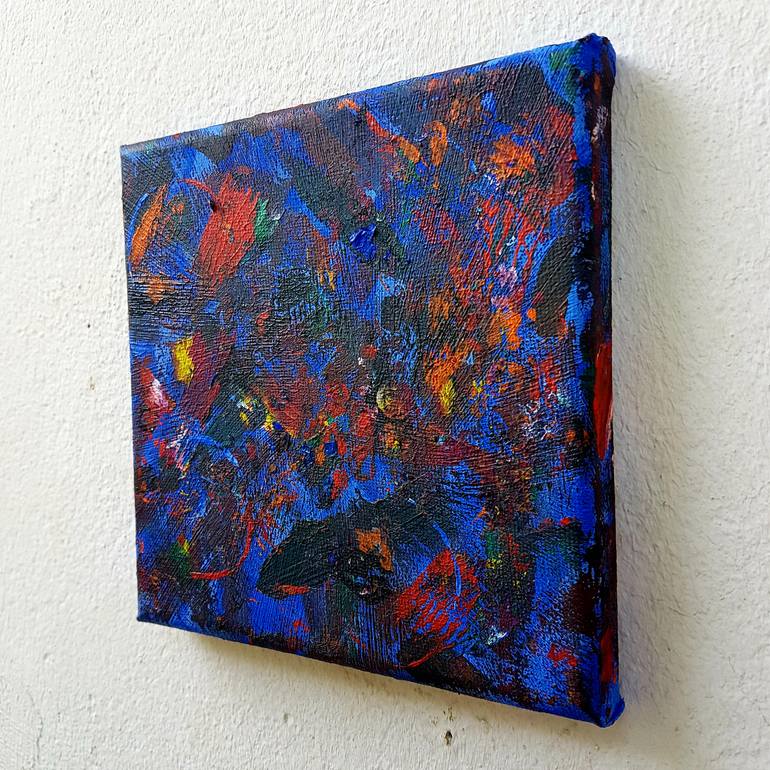 Original Abstract Expressionism Abstract Painting by Stagethree Art
