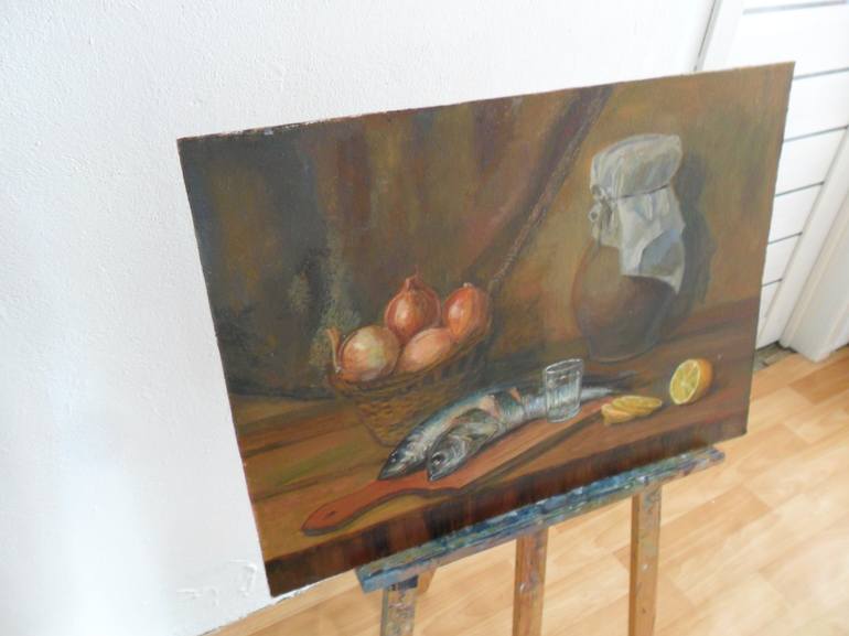 Original Realism Still Life Painting by Aleksandr Vitko