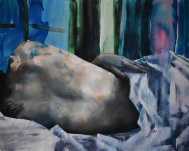 Original Figurative People Paintings by Angus Lowe