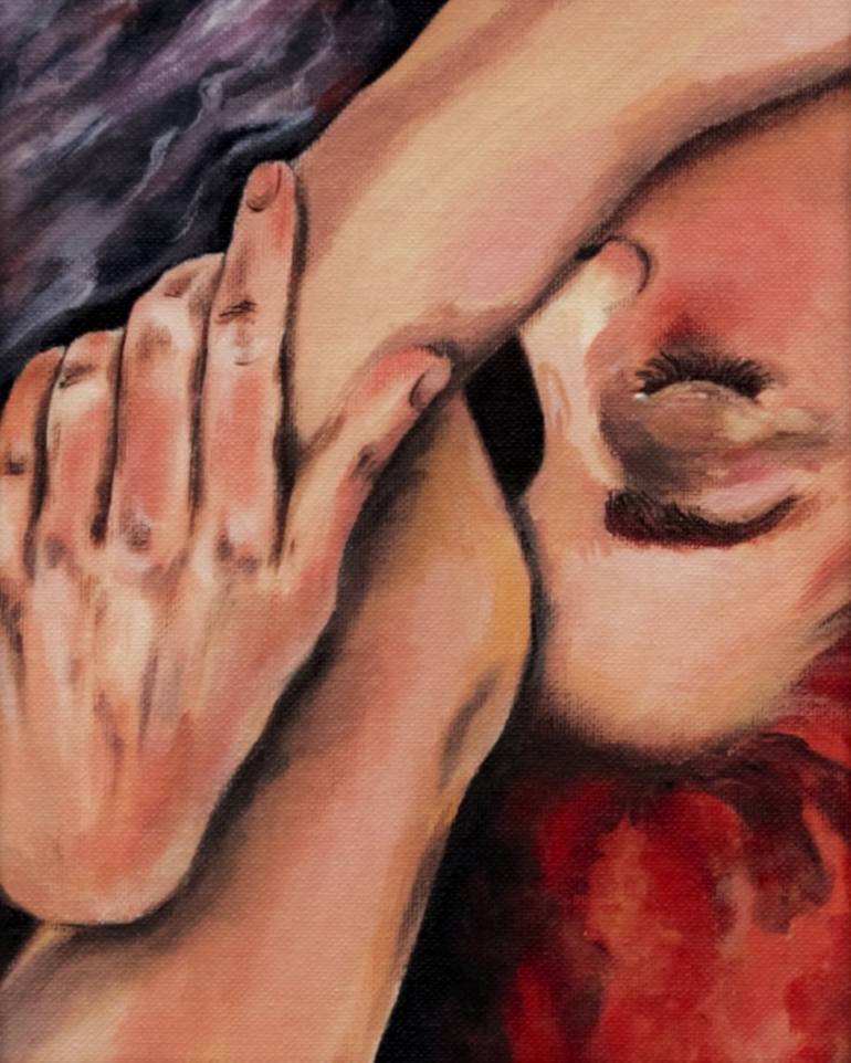 Original Conceptual Women Painting by Julia Belousova