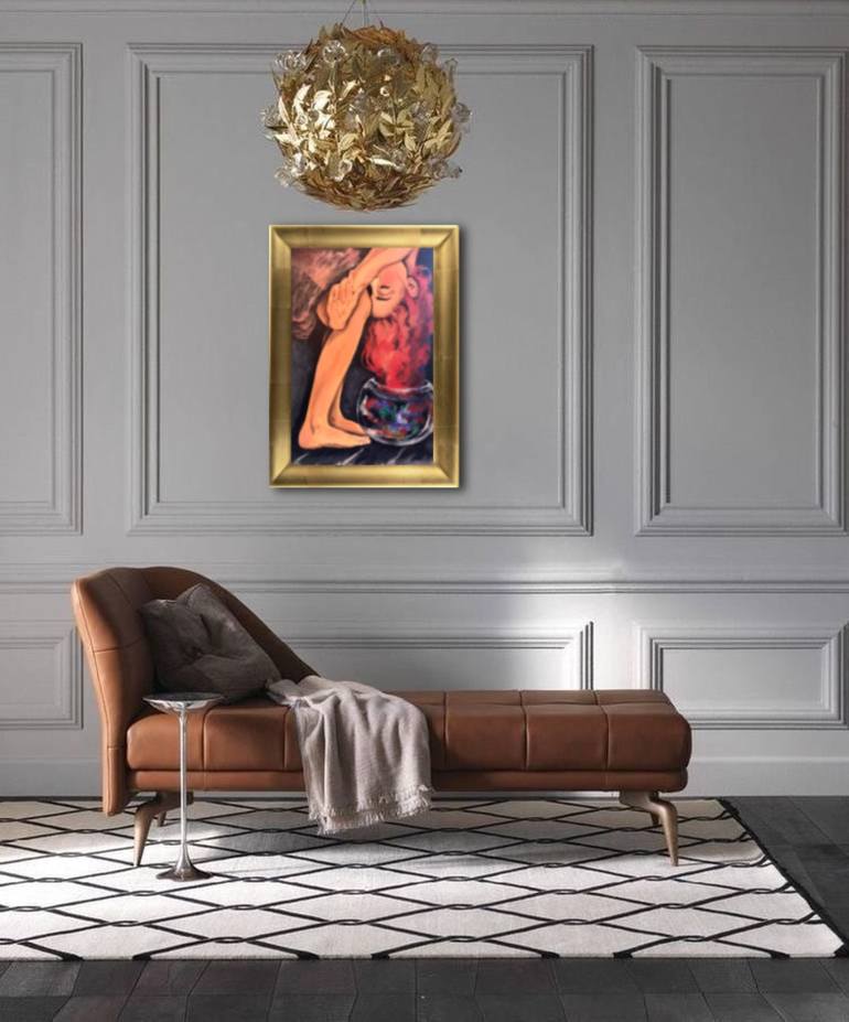 Original Conceptual Women Painting by Julia Belousova
