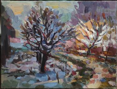Original Impressionism Landscape Paintings by Avetis Mkrtchyan