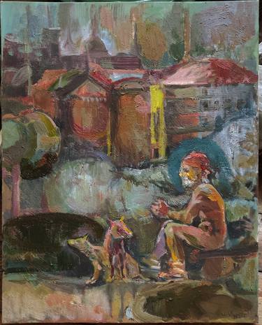 Print of Expressionism Cities Paintings by Avetis Mkrtchyan