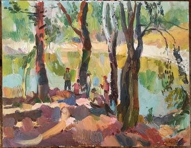 Original Realism Landscape Painting by Avetis Mkrtchyan