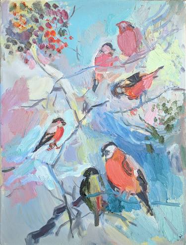 Print of Impressionism Animal Paintings by Avetis Mkrtchyan