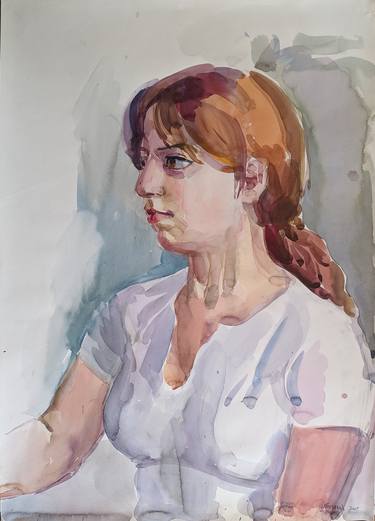 Portrait Of A Young Girl thumb