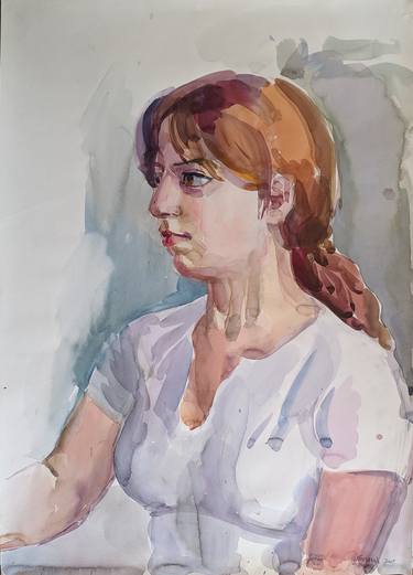 Original Portraiture Portrait Drawings by Avetis Mkrtchyan