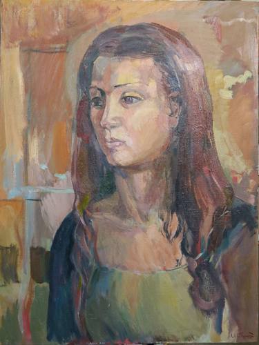 Print of Portrait Paintings by Avetis Mkrtchyan