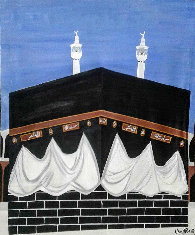 Khana Kaaba Painting by Urooj Rauf Saatchi Art