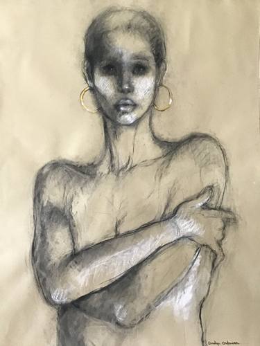 Print of Figurative Nude Drawings by Carolyn Ordower