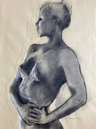 Print of Figurative Nude Drawings by Carolyn Ordower