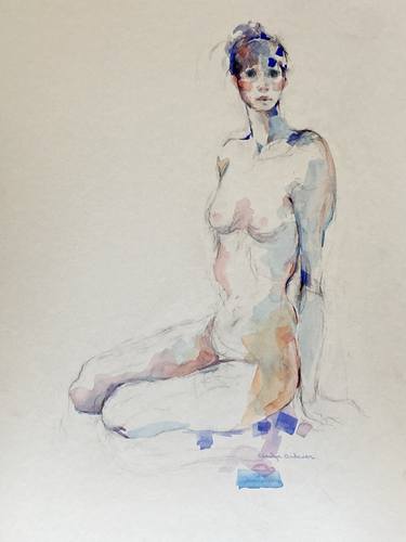 Print of Figurative Nude Paintings by Carolyn Ordower