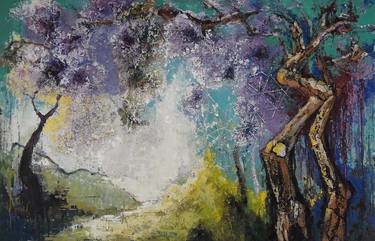 Original Impressionism Landscape Paintings by Violeta Islamaj