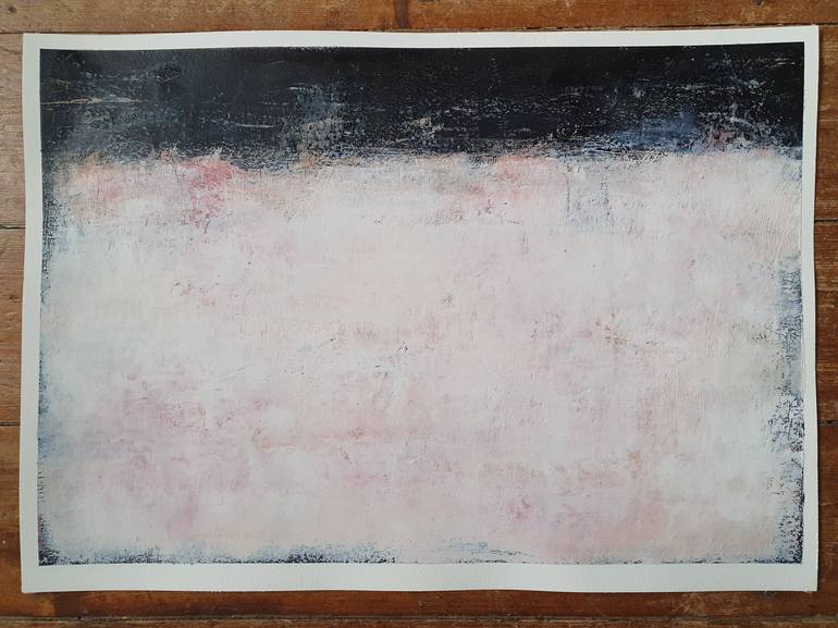 Original Abstract Expressionism Abstract Painting by Ingrid Rosine Floerke