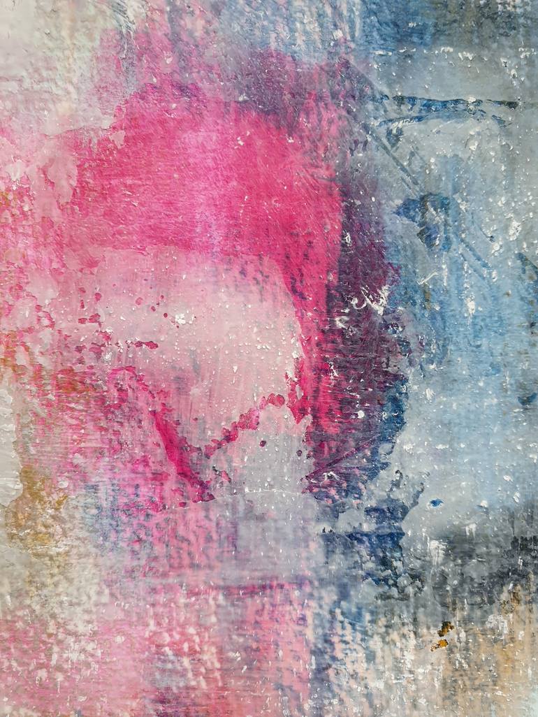 Original Abstract Expressionism Abstract Painting by Ingrid Rosine Floerke