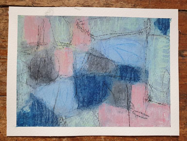 Original Abstract Painting by Ingrid Rosine Floerke