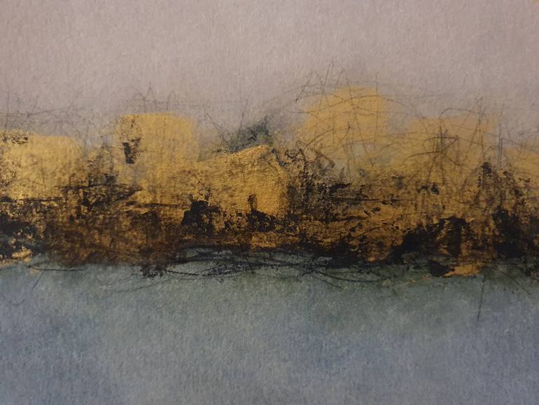 Original Abstract Expressionism Abstract Painting by Ingrid Rosine Floerke