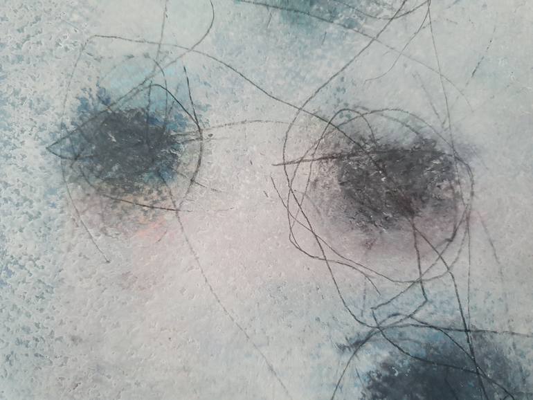 Original Abstract Expressionism Abstract Painting by Ingrid Rosine Floerke