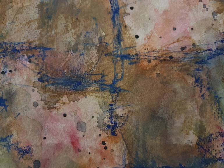 Original Abstract Expressionism Abstract Painting by Ingrid Rosine Floerke