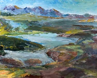 Print of Landscape Paintings by Tamas Erdodi