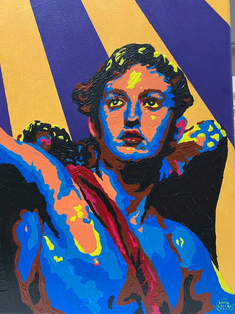 Original Conceptual Religion Painting by David Lopera