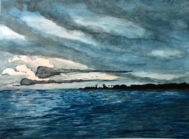 Original Expressionism Landscape Painting by Kim Ringeisen