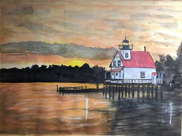 Original Impressionism Landscape Painting by Kim Ringeisen