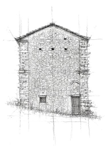 Print of Fine Art Architecture Drawings by Arta Garanca