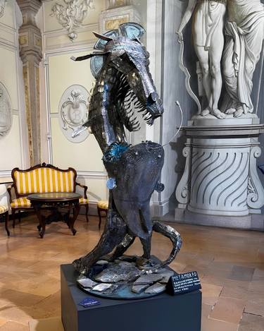 Original Expressionism Animal Sculpture by Carlo Vellani