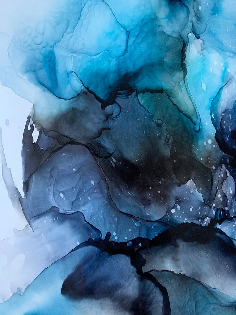 Original Modernism Abstract Painting by Nana Stein