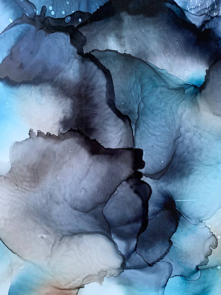 Original Modernism Abstract Painting by Nana Stein