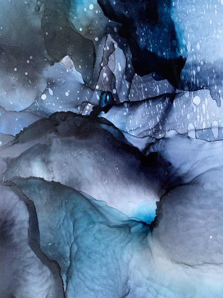 Original Modernism Abstract Painting by Nana Stein