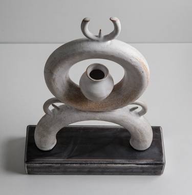 Original Abstract Sculpture by Kilngod Ceramics Shailja Sharma