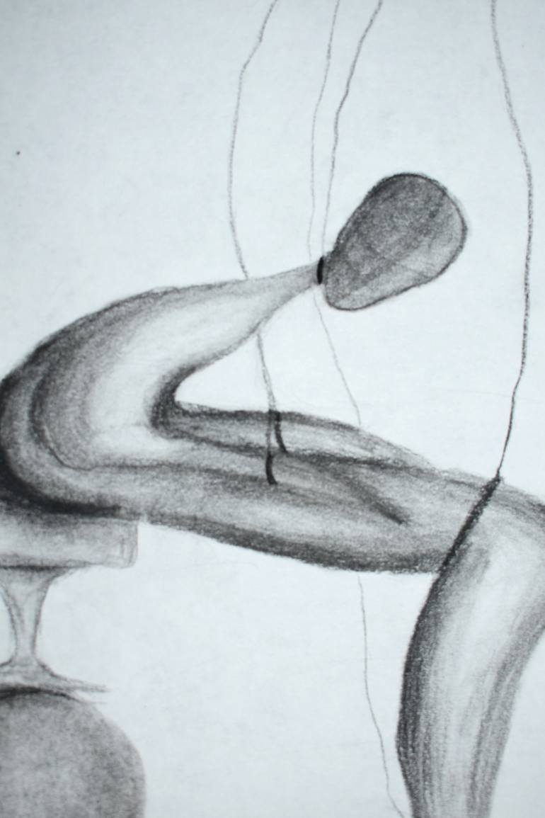 Original Conceptual Abstract Drawing by Katie Dee