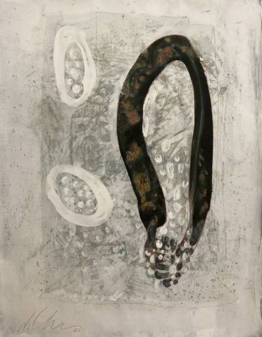 Original Abstract Expressionism Abstract Painting by José Unda