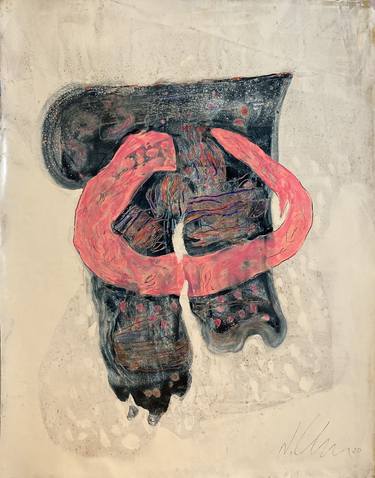 Original Abstract Expressionism Abstract Painting by José Unda