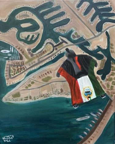 Print of Realism Aerial Drawings by Saud Alassaf